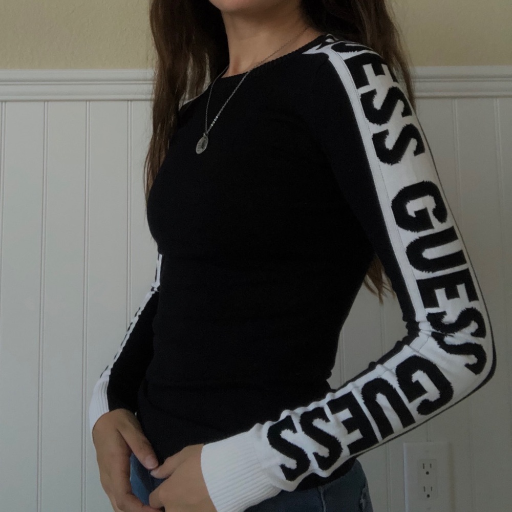 GUESS brand black long sleeve!